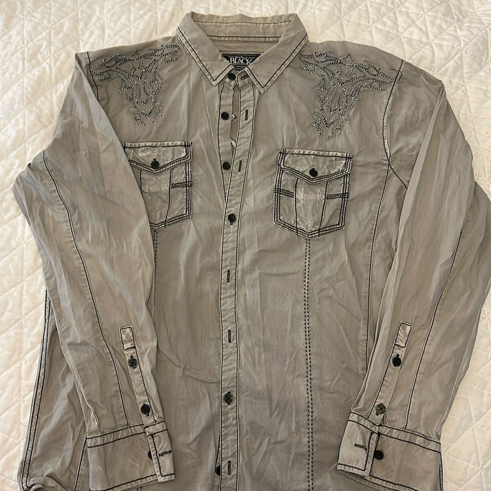 Men’s XL Buckle Black dress shirt
